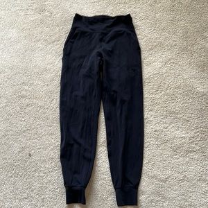 Lululemon Align high rise black joggers size 4